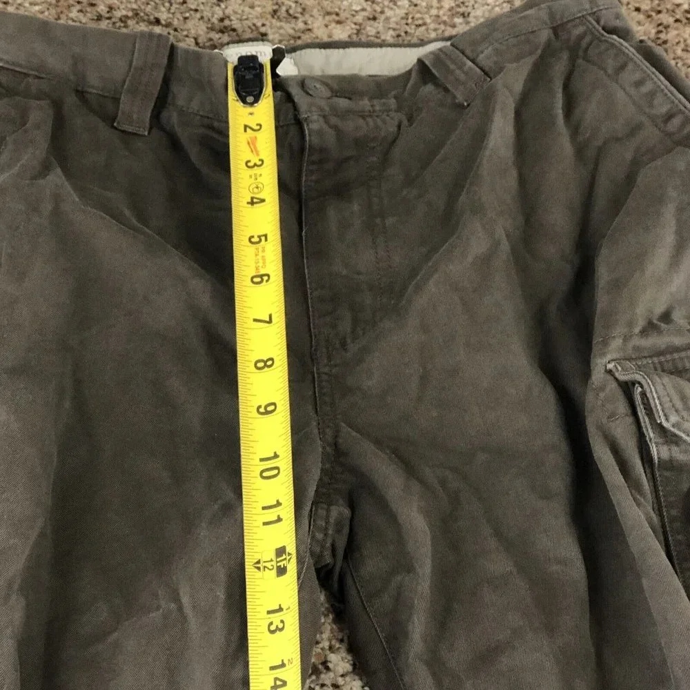 Sonoma Cargo Pants Relaxed Fit Brown Khaki Men's Size 38x29‎ Pockets
